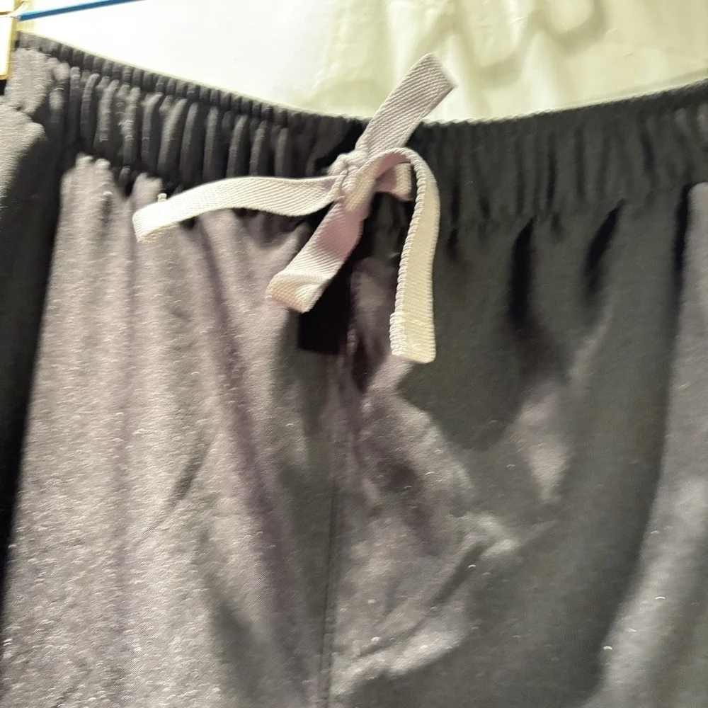 HPI Unisex Scrub Pants With Pockets Drawstring Elastic Waist 2XL Oversized Open